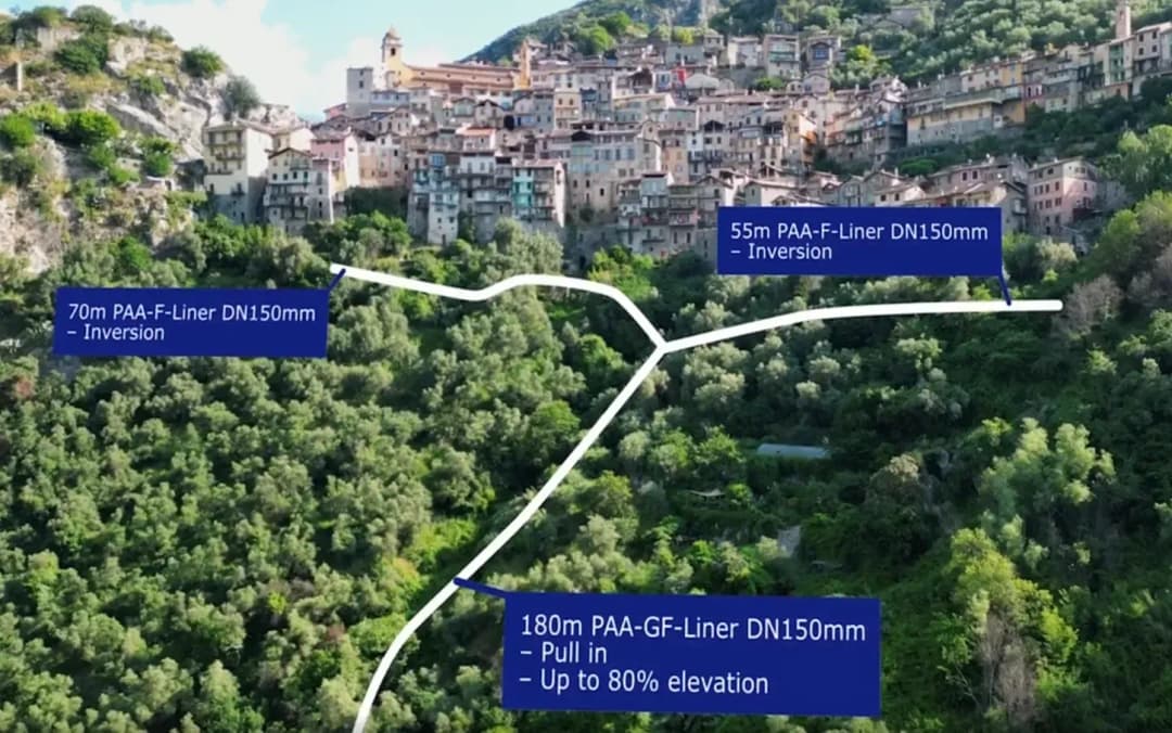 Un chantier révolutionnaire dans la vallée de la Roya - Telerep